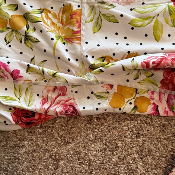 Mono B Floral Print Sports Bra and Leggings Set - Picture 4 of 9